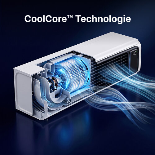 AirZuma technologie CoolCore pour un air frais portable